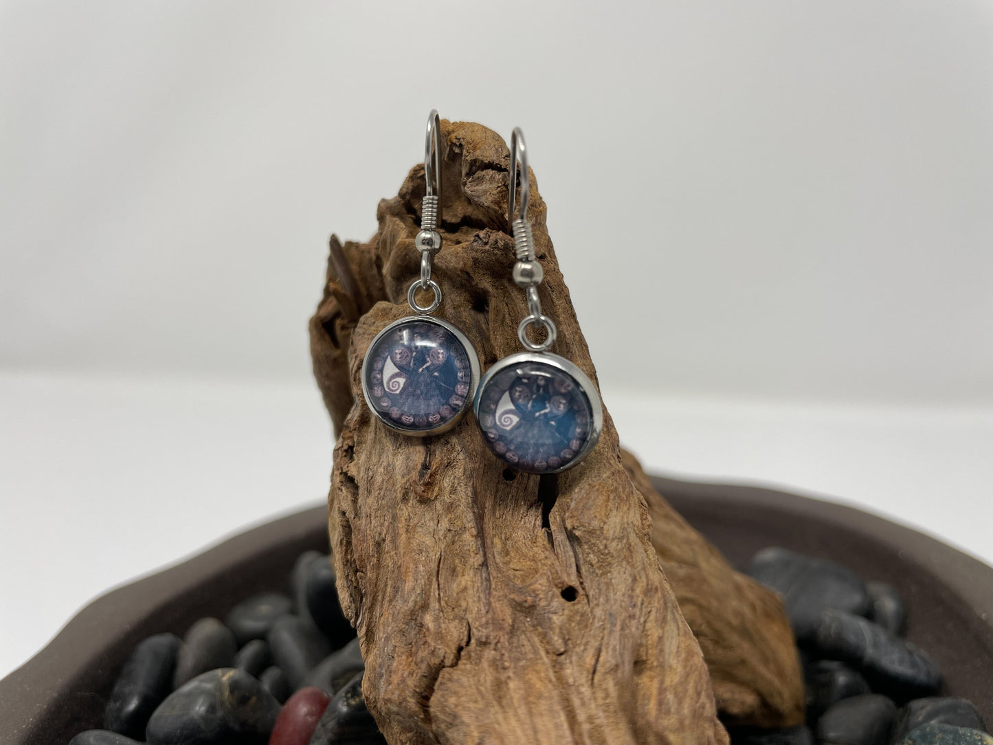 Glass Cabochon Earrings - Fandoms