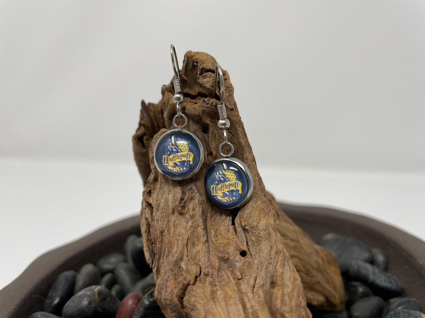 Glass Cabochon Earrings - Fandoms