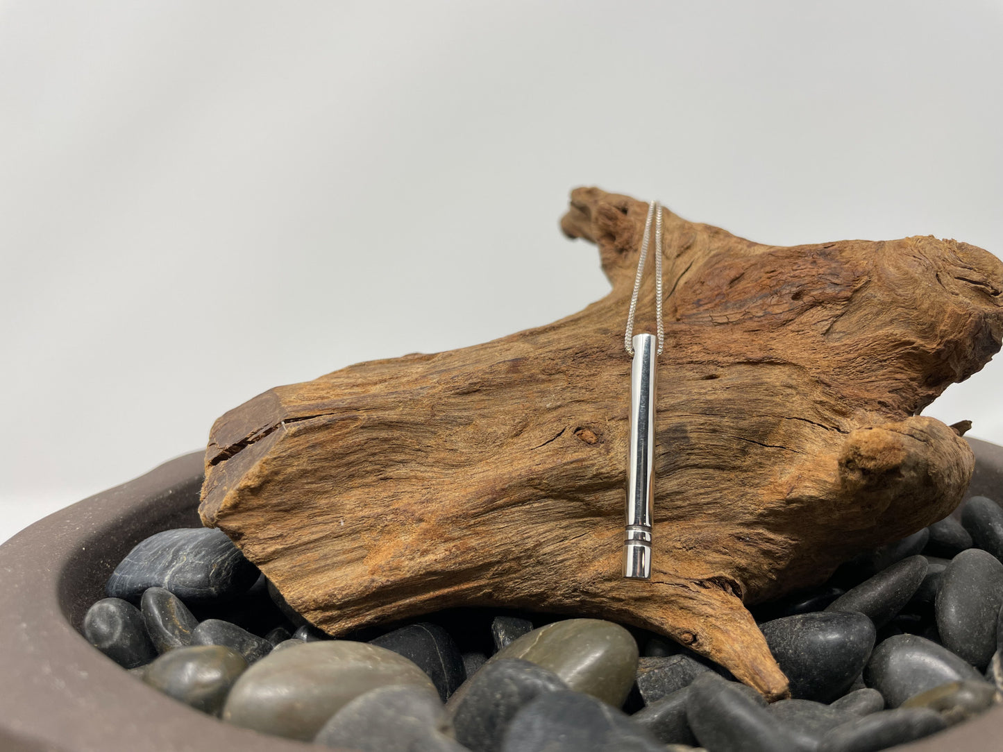 Sterling silver totem pendant