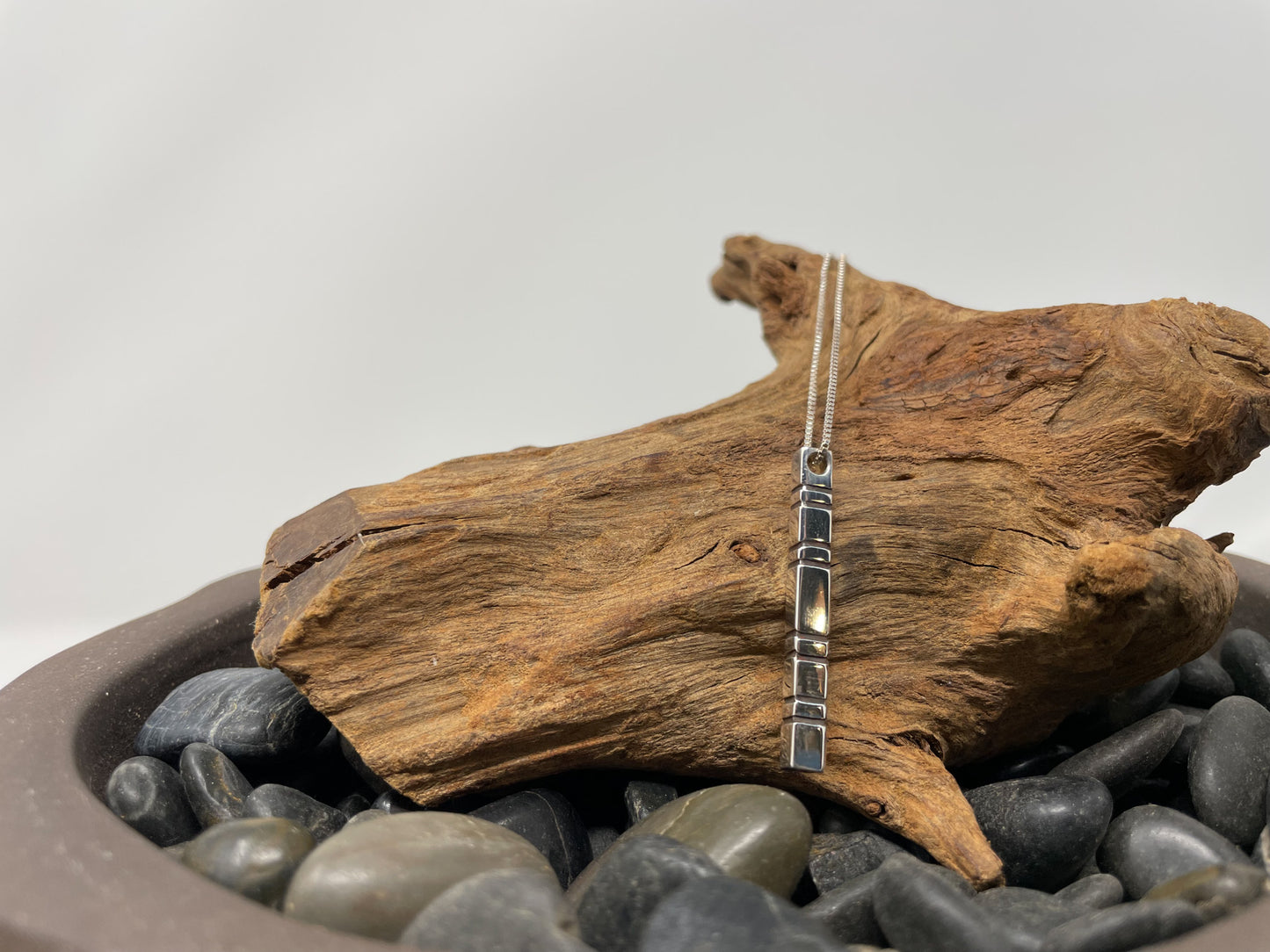 Sterling silver totem pendant